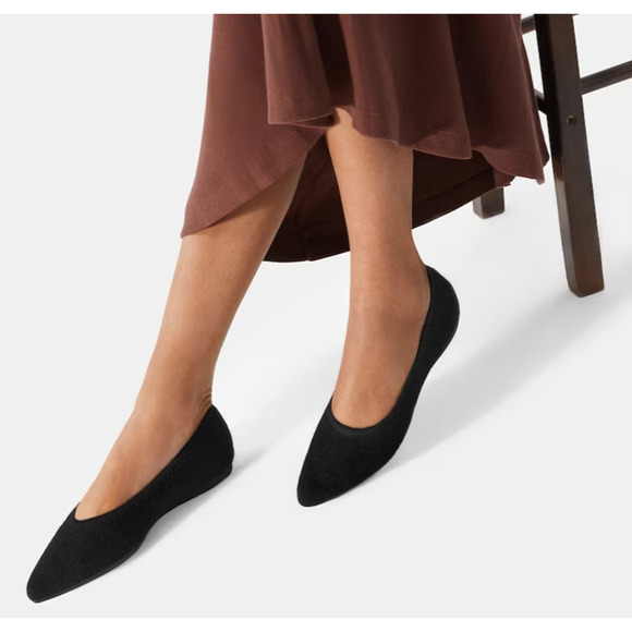 VIVAIA Shoes - VIVAIA Aria Knit Slip on Washable Pointed Toe Ballet Flats Size 39 US 8 *Read***